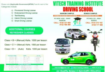 Vitech Driving School Poster 1